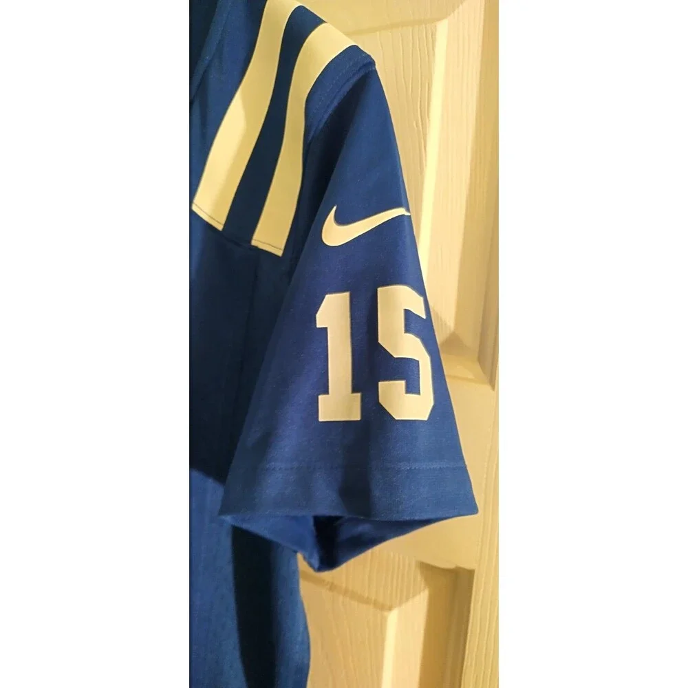 NFL Mrst T #15 Jersey Tim Tebow Tommy DeVito Large Size L Ladies Women's